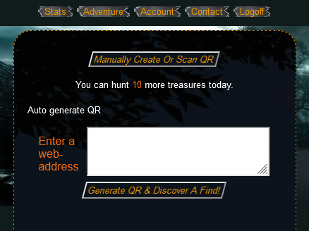 QRfest gameplay screenshot